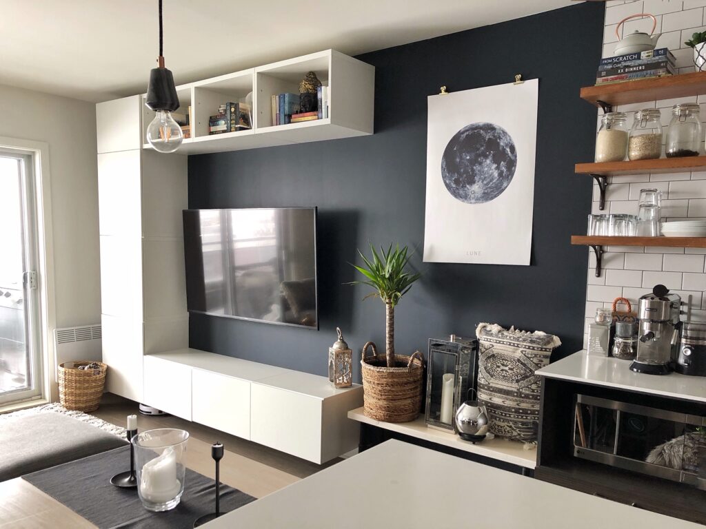 Accent Wall For Small Dining Room